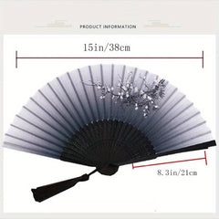Traditional Style Fan Summer Folding Fan Retro Bamboo Classical Fan