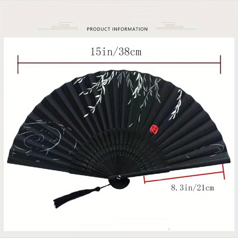Traditional Style Fan Summer Folding Fan Retro Bamboo Classical Fan