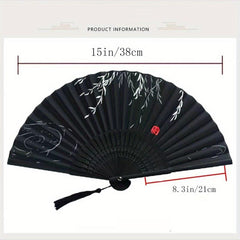 Traditional Style Fan Summer Folding Fan Retro Bamboo Classical Fan