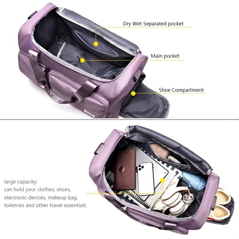 Large Capacity Travel Luggage Bag Sports Handbag Multifunctional