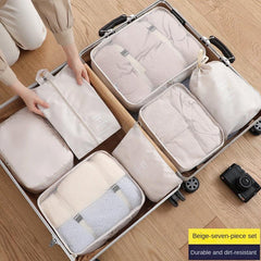 7-Pcs Travel Storage Luggage Bags Sets Lightweight Versatile Bags
