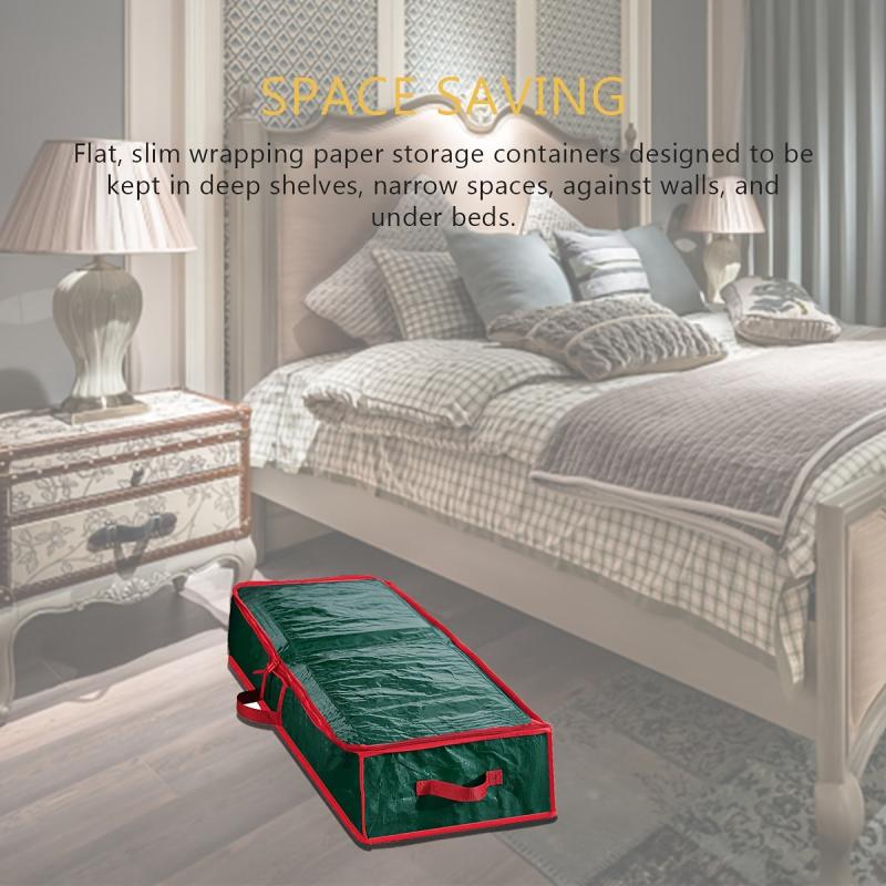 Underbed Gift Wrap Organizer 40'' Long