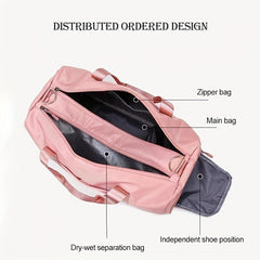 Women's Sports Gym Duffle Bag with Double Handle
