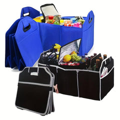 Thickened Folding Car Organizer Large Capacity Non Slip Storage Box