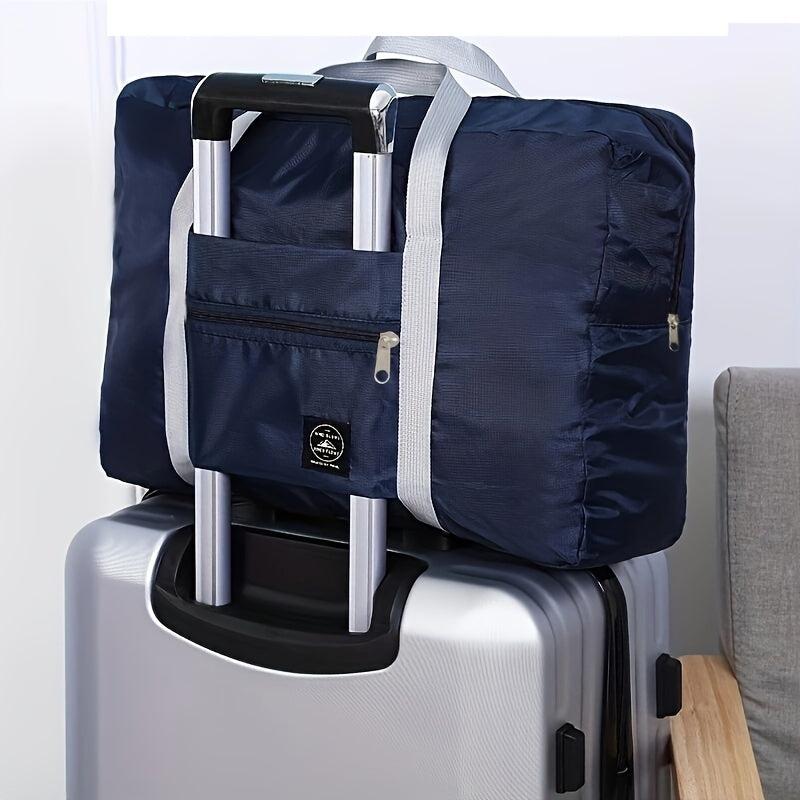 Large Capacity Travel Bag Foldable Canvas Duffel & Luggage Bag