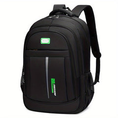Large Capacity Nylon Laptop Backpack Waterproof Lightweight Travel Bag