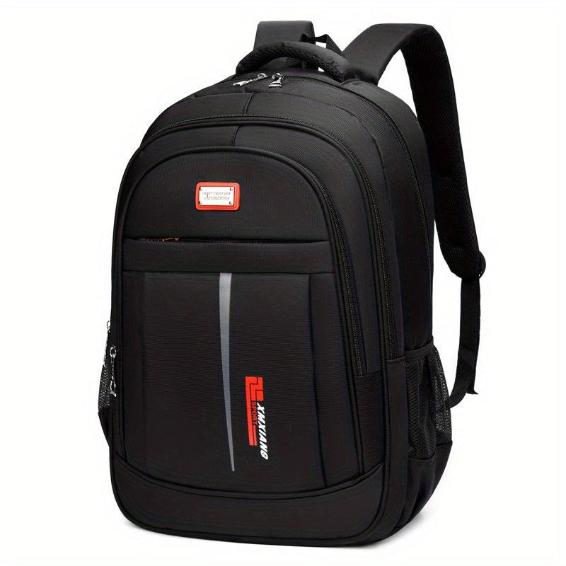 Large Capacity Nylon Laptop Backpack Waterproof Lightweight Travel Bag