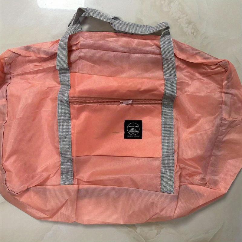 Large Capacity Portable Duffel Bag Lightweight Zipper Handbag