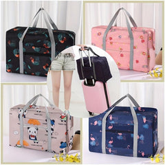 Large Capacity Travel Luggage Bag Shoulder Bag Portable Folding Bag