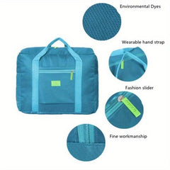 Large Zipper Duffel Bag Travel Storage Bag Carry On Bag Weekender