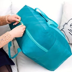 Large Zipper Duffel Bag Travel Storage Bag Carry On Bag Weekender