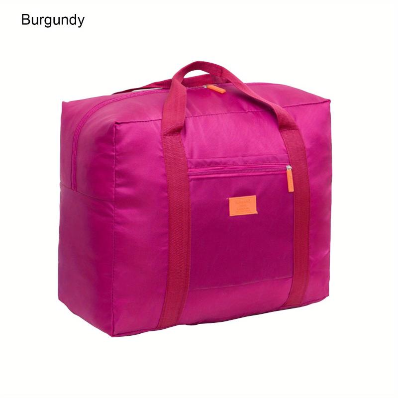 Large Zipper Duffel Bag Travel Storage Bag Carry On Bag Weekender