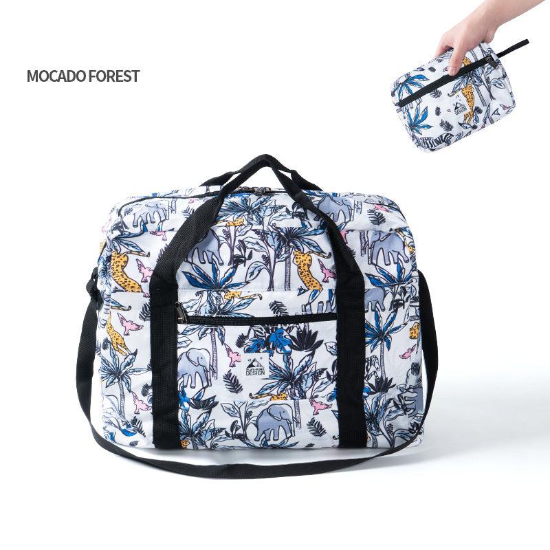 Expandable Travel Duffel Bag Love Letter Print Zipper Luggage Carry on Bag