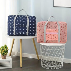 Foldable Travel Duffle Bag Portable Quilt Storage Bag Large Capacity