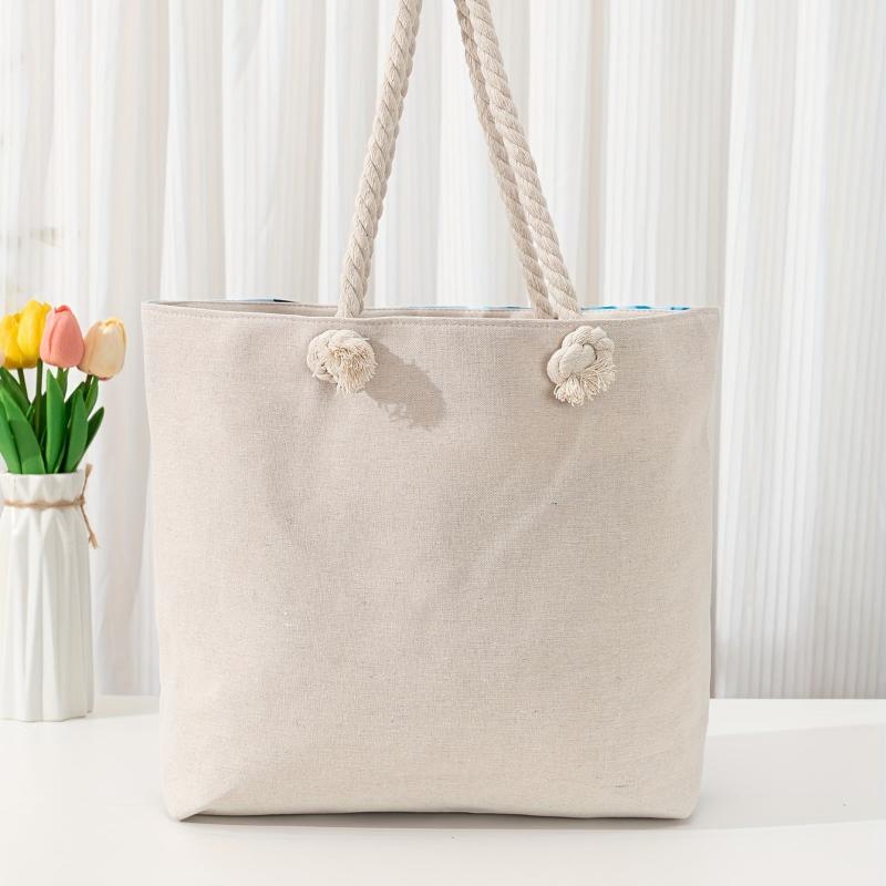 Ethnic Style Beach Bag Single Shoulder Canvas Bag