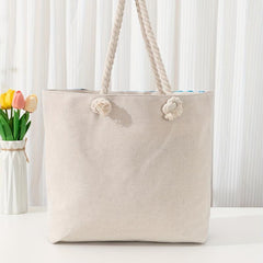 Ethnic Style Beach Bag Single Shoulder Canvas Bag