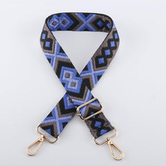 Adjustable Ethnic Style Nylon Bag Shoulder Purse Chain Strap Handbag