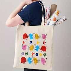 Harry Letter Love On Tour Tote Bag Men's Women's Outdoor Shpping Bag