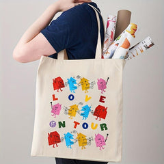 Harry Letter Love On Tour Tote Bag Men's Women's Outdoor Shpping Bag