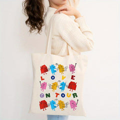 Harry Letter Love On Tour Tote Bag Men's Women's Outdoor Shpping Bag