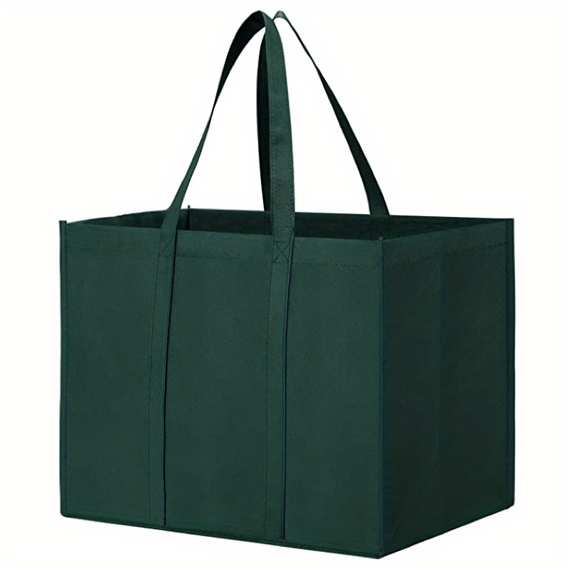 Eco-friendly Reusable Large Foldable Tote Bag - 50 LBS Capacity