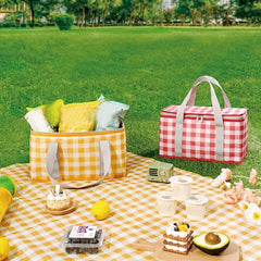 Portable Insulated Lunch Bag Zipper Storage Bag