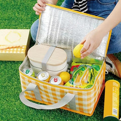 Portable Insulated Lunch Bag Zipper Storage Bag