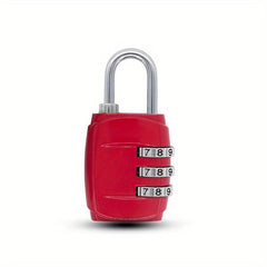 1pc Password Lock Zinc Alloy Padlock Gym Locker Travel Luggage Lock