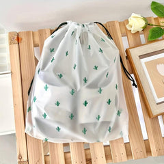 10pcs Travel EVC Storage Bag Drawstring Bundle Pockets