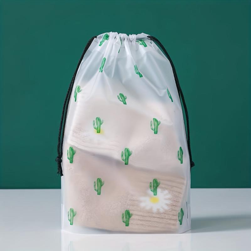 10pcs Travel EVC Storage Bag Drawstring Bundle Pockets
