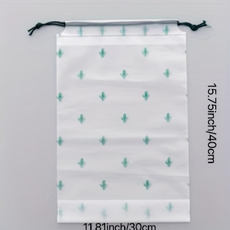 10pcs Travel EVC Storage Bag Drawstring Bundle Pockets