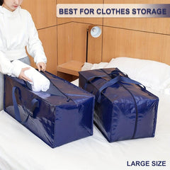 Heavy Duty Large Moving Bags Storage Totes Recycled Material