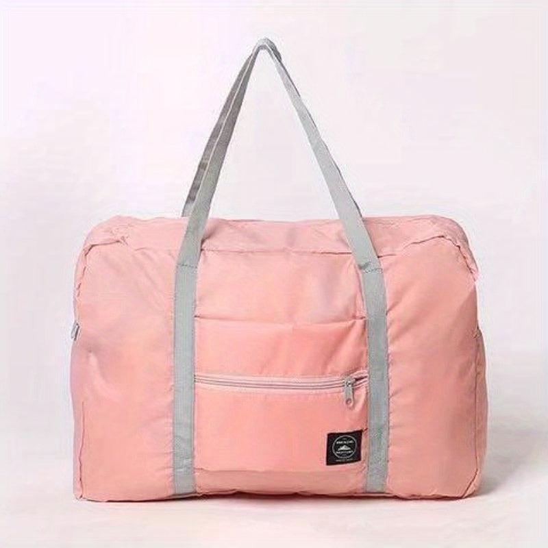 Travel Tote Bag Waterproof Storage Nylon Zippered Handle