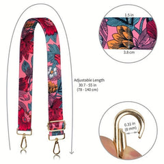 Ethnic Style Adjustable Bag Shoulder Strap Replacement