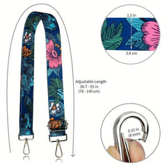 Ethnic Style Adjustable Bag Shoulder Strap Replacement