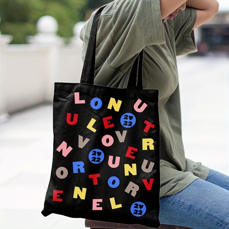 LOVE ON TOUR Casual Tote Bag Multifunctional Handbag
