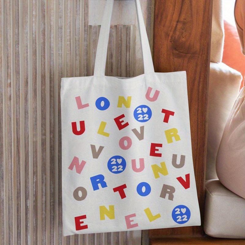LOVE ON TOUR Casual Tote Bag Multifunctional Handbag