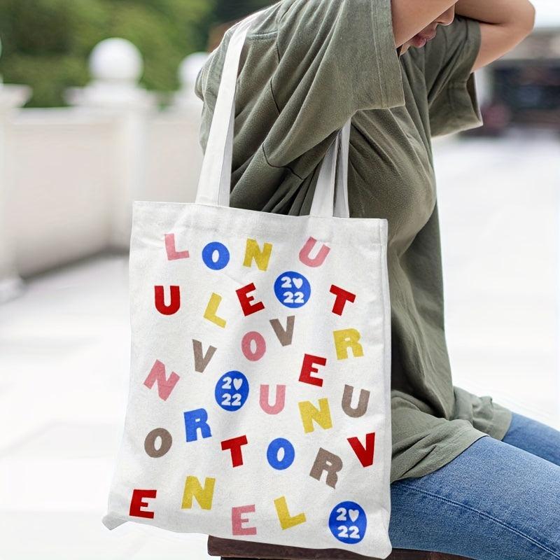 LOVE ON TOUR Casual Tote Bag Multifunctional Handbag