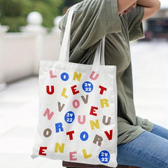 LOVE ON TOUR Casual Tote Bag Multifunctional Handbag