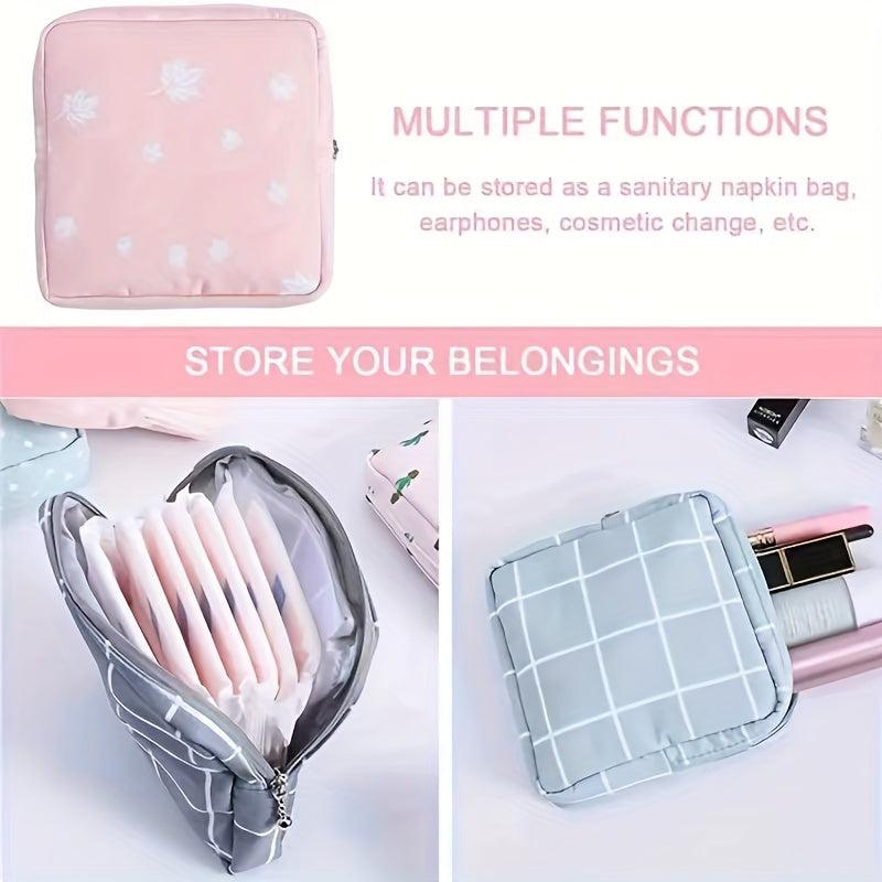 Large Capacity Plaid Storage Bag for Travel