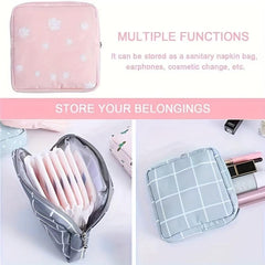 Large Capacity Plaid Storage Bag for Travel