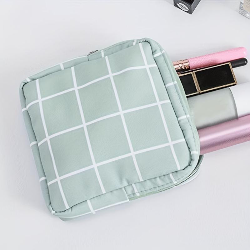Large Capacity Plaid Storage Bag for Travel