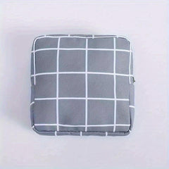 Large Capacity Plaid Storage Bag for Travel