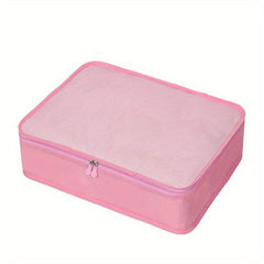 Large Capacity Mesh Organizer Zipper Luggage Bag