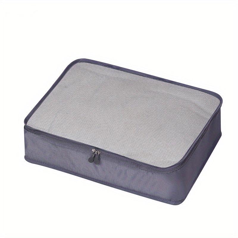 Large Capacity Mesh Organizer Zipper Luggage Bag