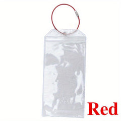 Cruise Luggage Tag PVC Transparent Ziplock Luggage Tag