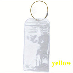 Cruise Luggage Tag PVC Transparent Ziplock Luggage Tag