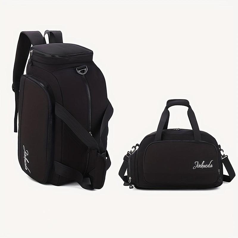 Colorblock Sports Handbag Duffle Backpack
