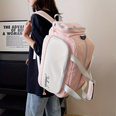 Colorblock Sports Handbag Duffle Backpack
