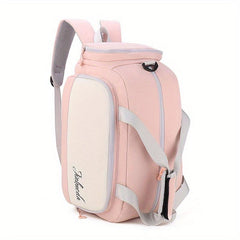 Colorblock Sports Handbag Duffle Backpack